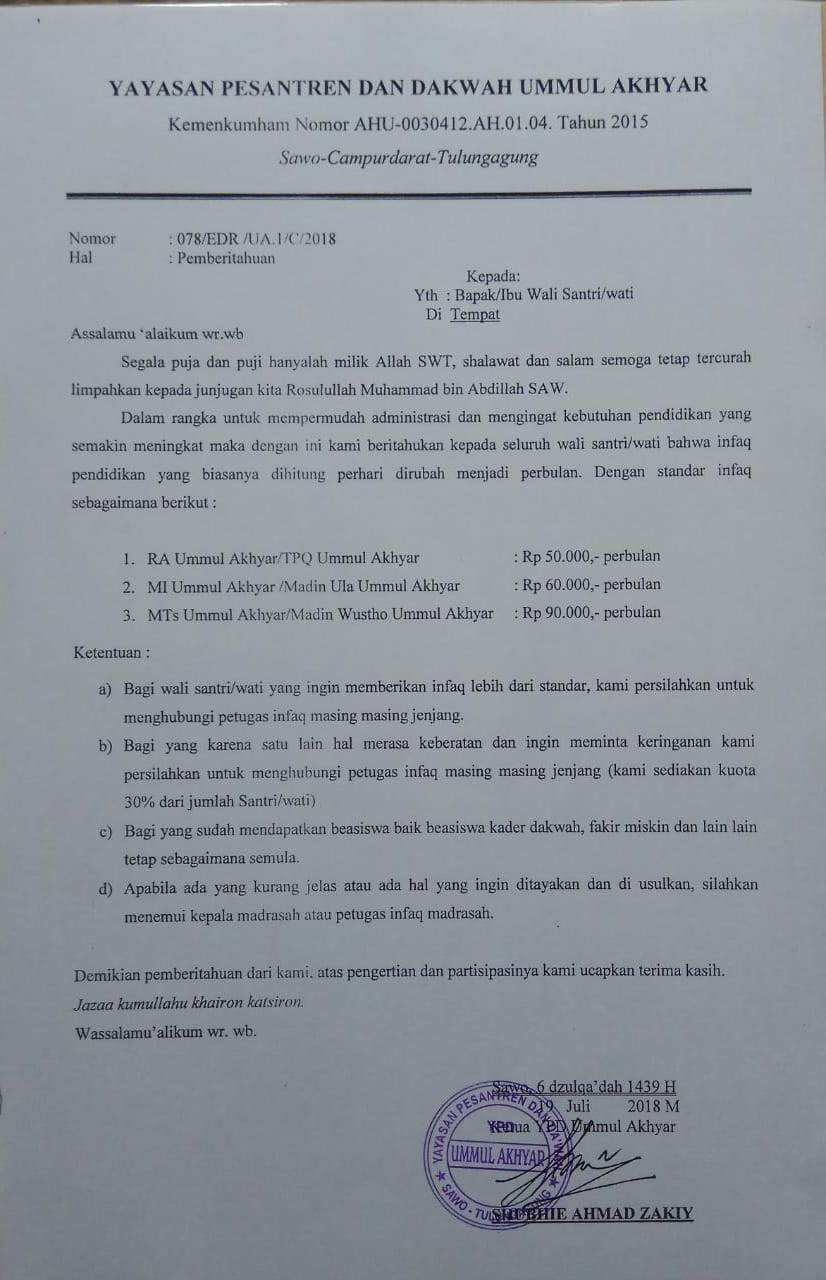 Pengumuman